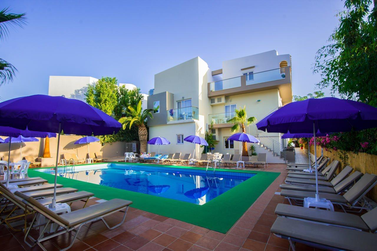 Kastro Beach Apartments Malia Eksteriør billede